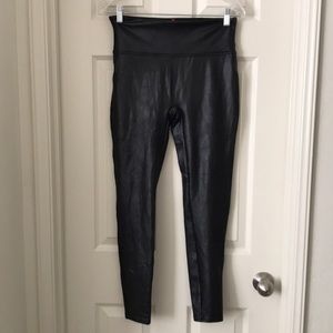 SPANX faux leather leggings